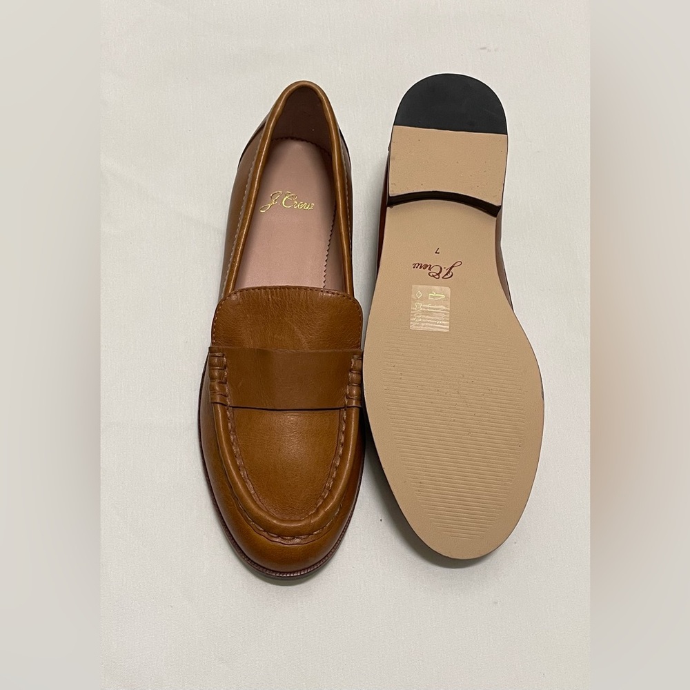 J Crew Classic Leather Penny Loafers - Picture 6 of 7
